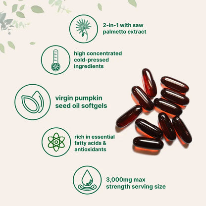 Suvina™ Pumpkin Seed Oil Capsules